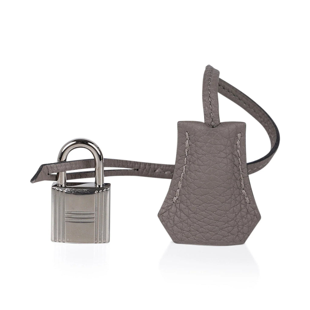 Birkin 30 Bag Gris Asphalte Togo Leather with Palladium Hardware