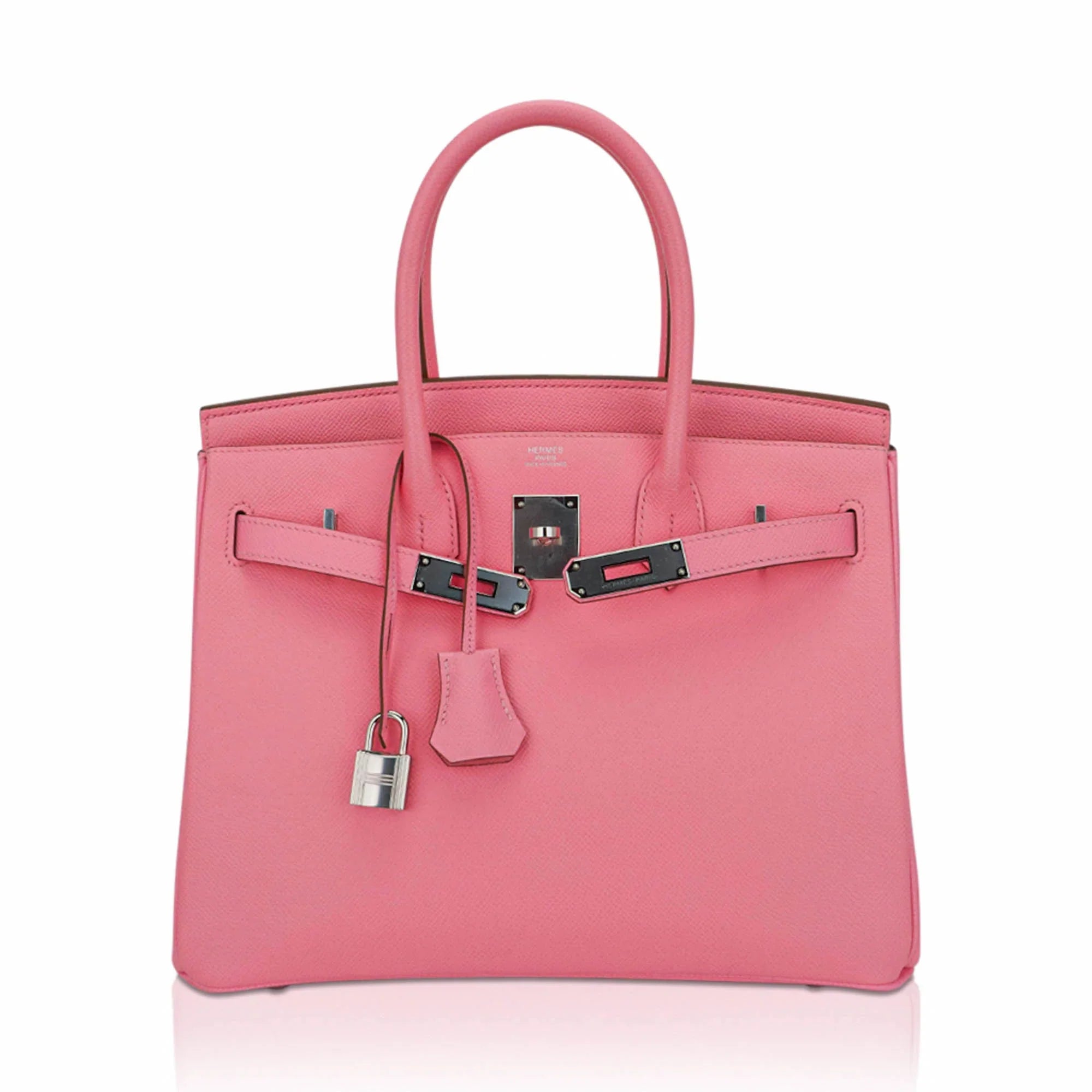 Birkin 30 Bag Rose Confetti Epsom Leather with Palladium Hardware