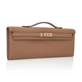 Limited Edition Kelly Cut Bag Biscuit with Gold Hardware