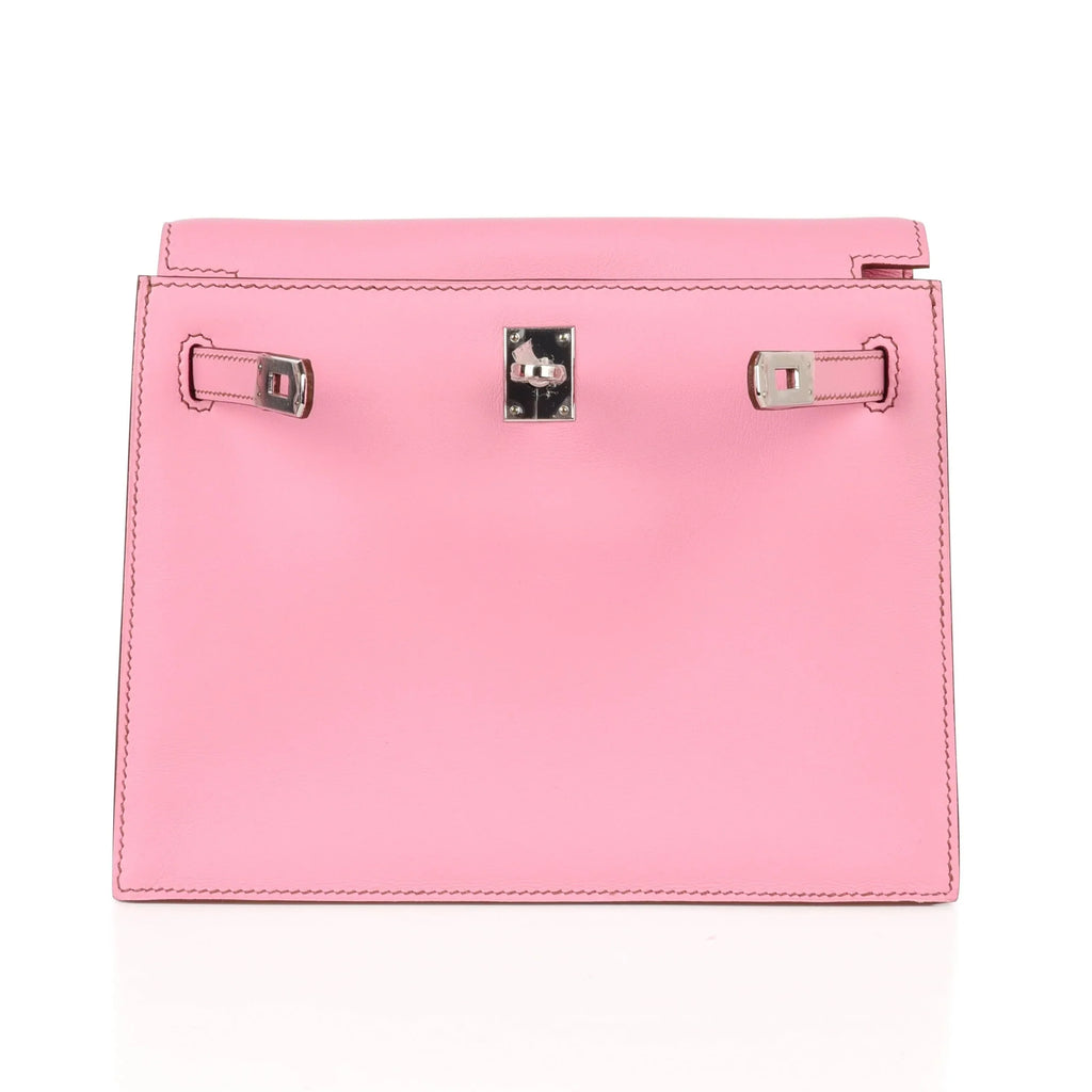 Kelly Danse Bag 5P Pink Swift Palladium
