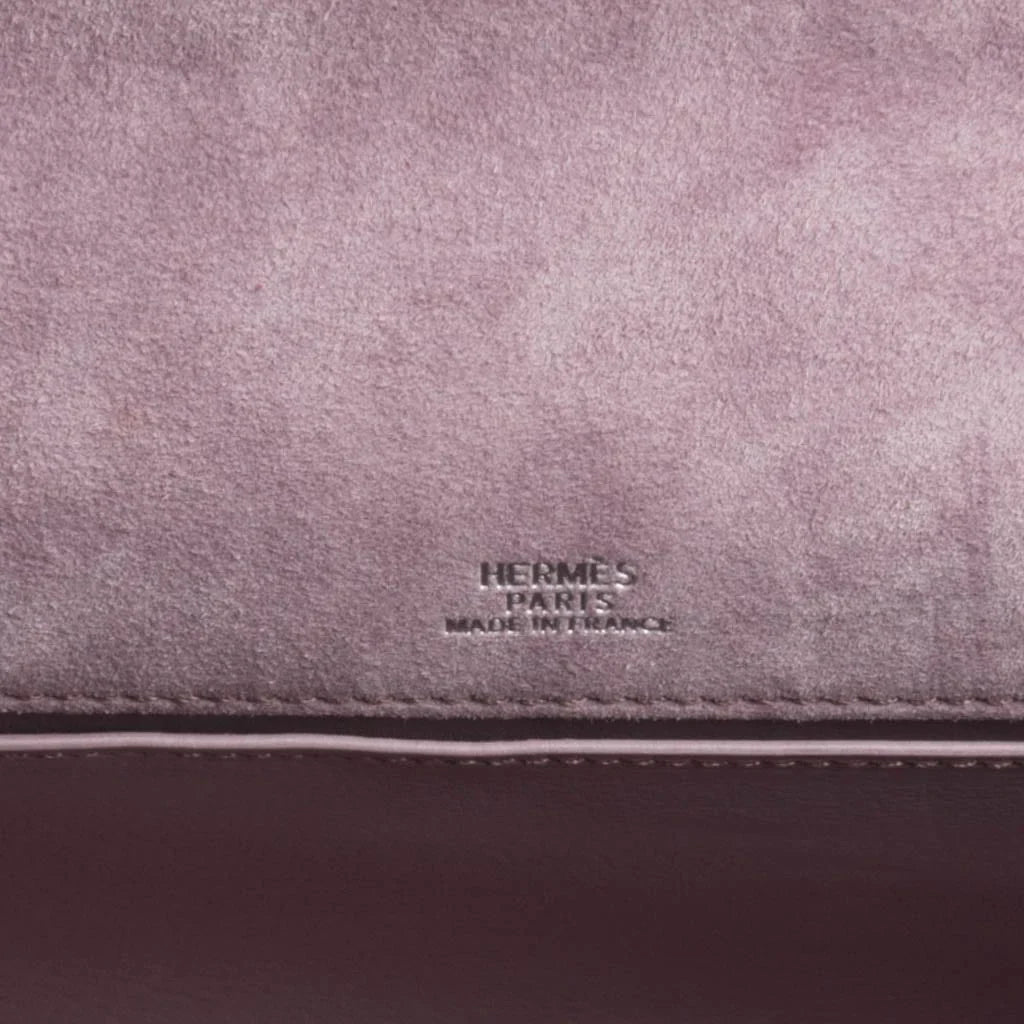Kelly Pochette Lilac Doblis Suede Palladium