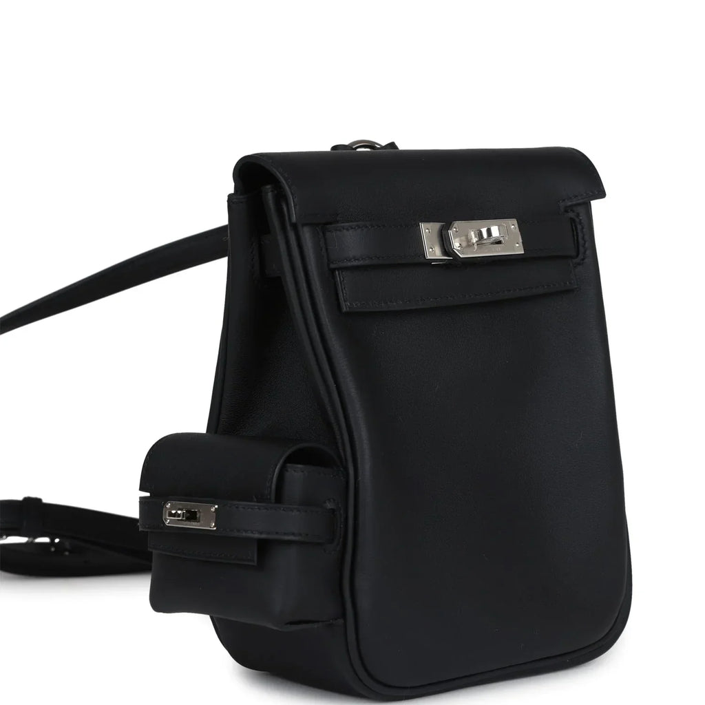 Kelly Jump Backpack Black Swift Palladium Hardware