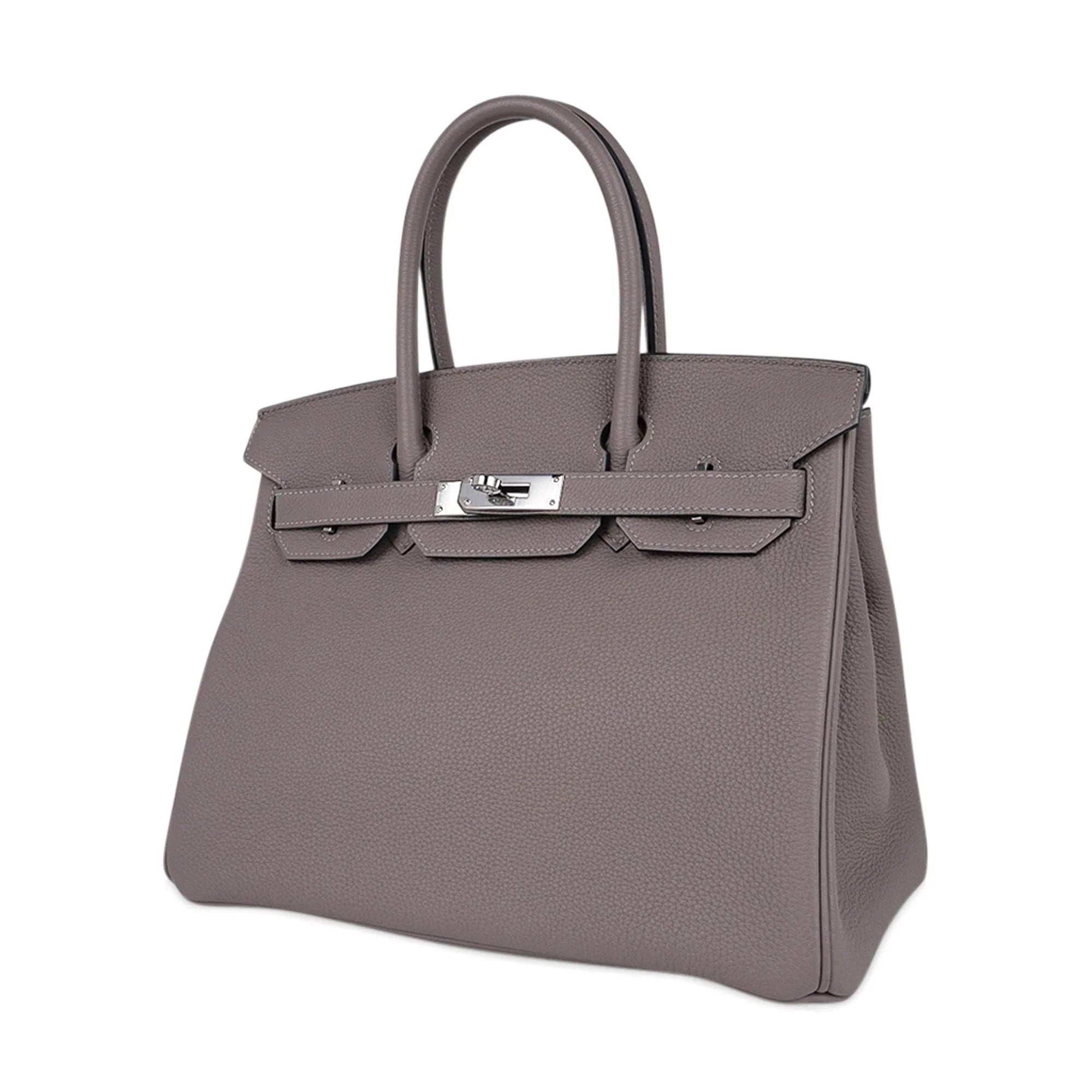 Birkin 30 Bag Gris Asphalte Togo Leather with Palladium Hardware