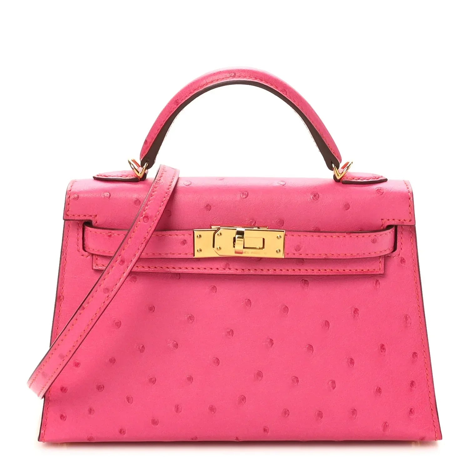 Kelly Sellier Mini 20 Rose Pop Orange Poppy gold Hardware