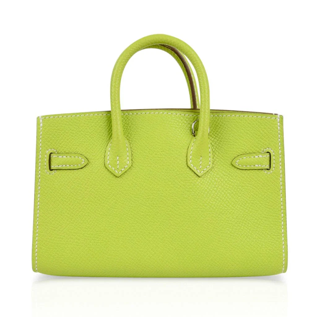 Birkin Tiny Bag Miniature Micro Kiwi Epsom Limited Edition