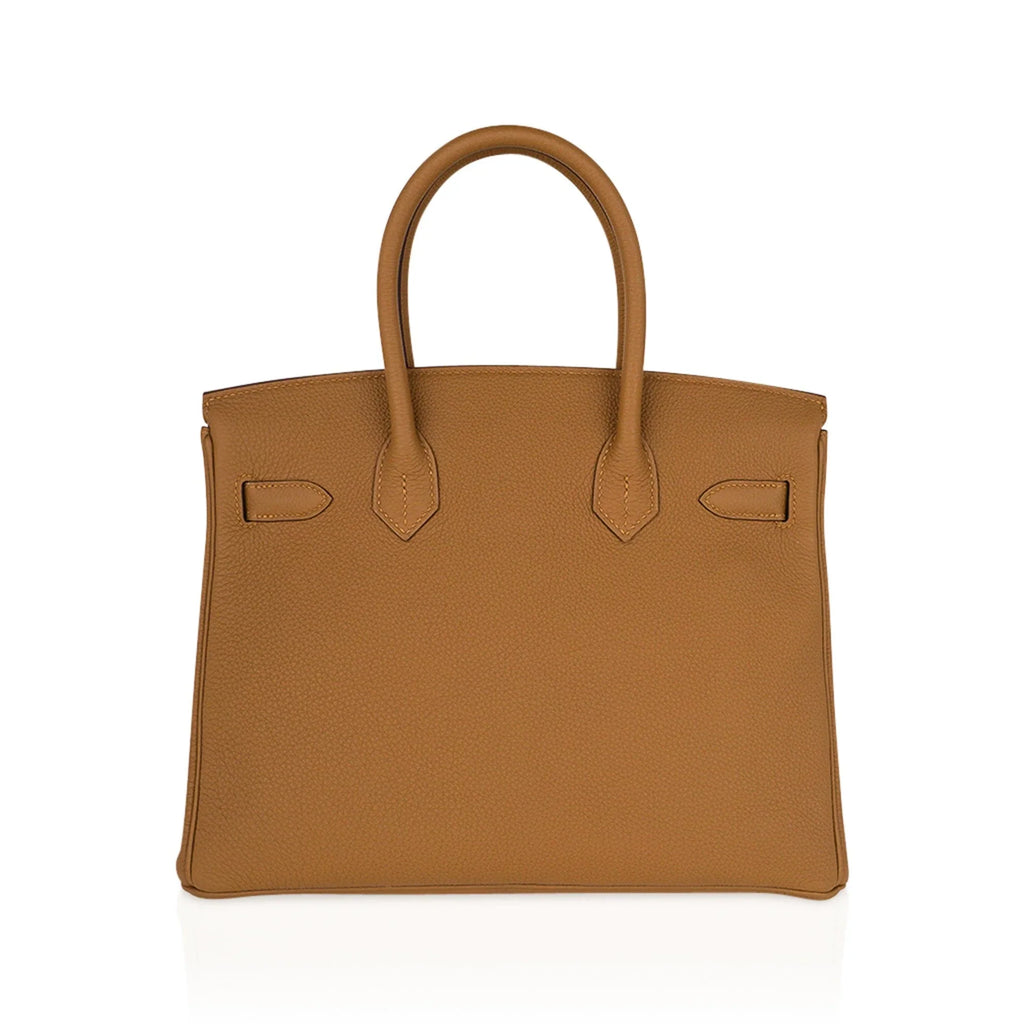 Birkin 30 Bag Bronze d’Or Togo Leather Palladium Hardware