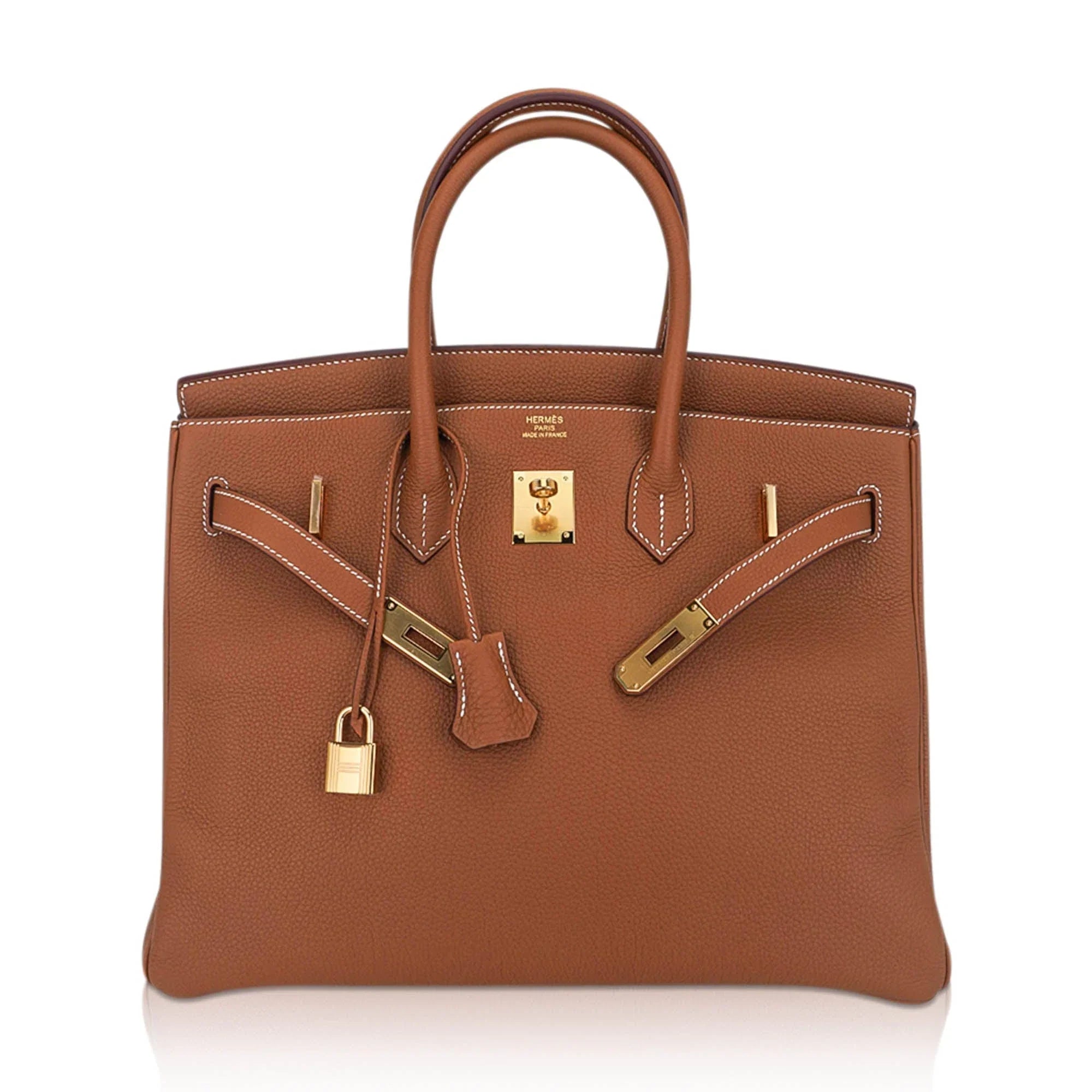 Birkin 35 Bag Gold Togo Leather with Gold Hardware