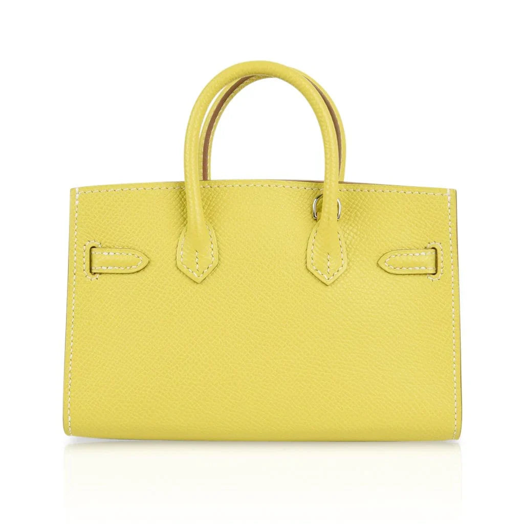 Birkin Tiny Bag Miniature Micro Lime Limited Edition rare