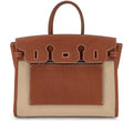 Birkin 35 L'Envers Edition Fauve Barenia Faubourg Palladium Hardware