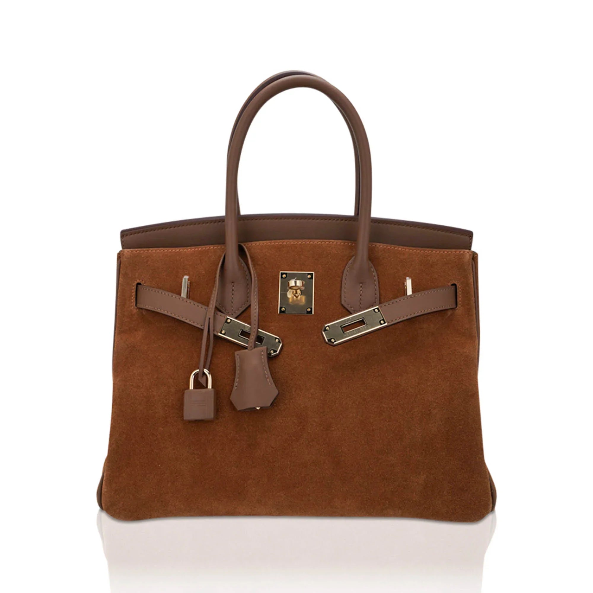 Limited Edition Birkin 30 Grizzly Bag Alezan Permabrass Hardware