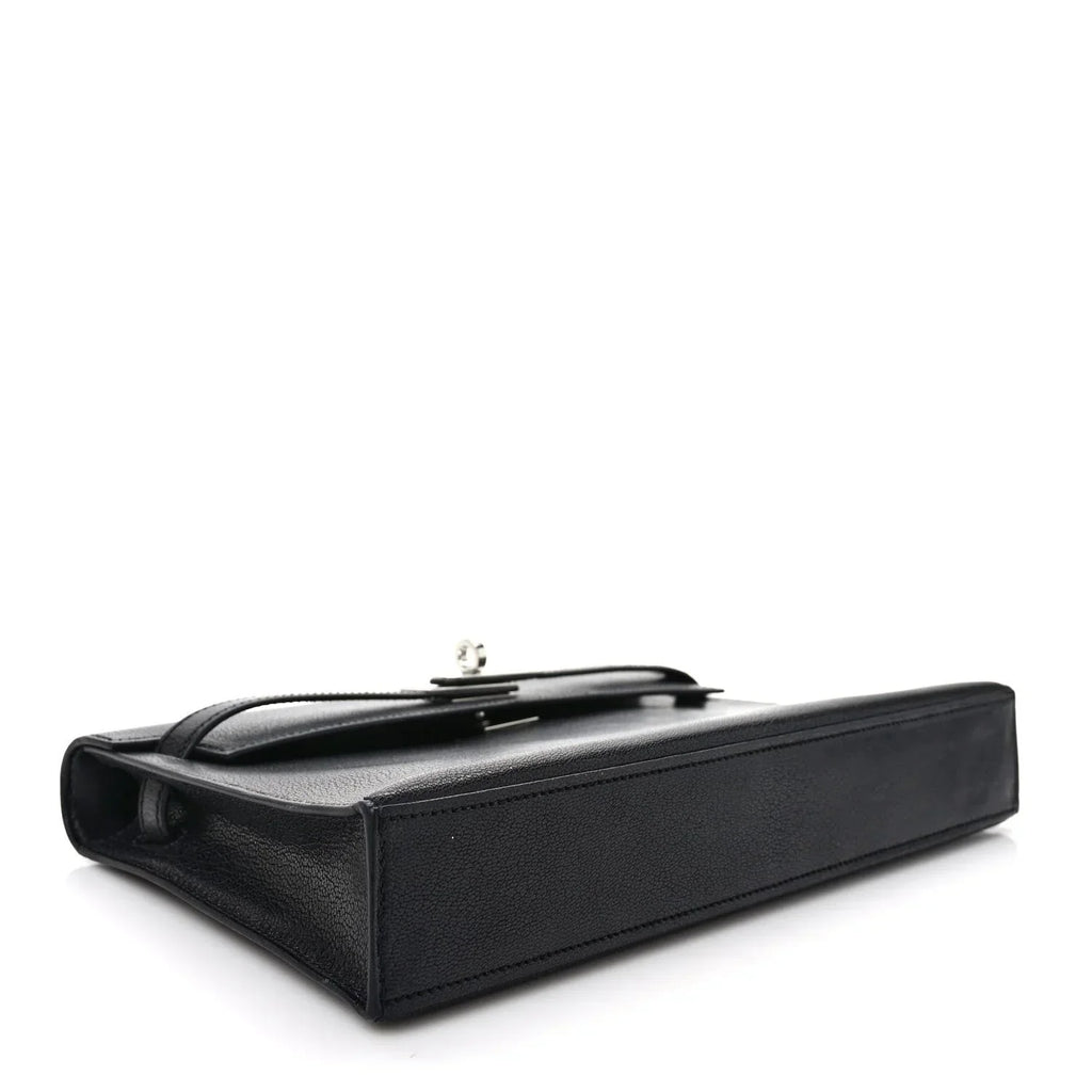 Kelly Elan Black Chevre Chamkila Palladium Hardware