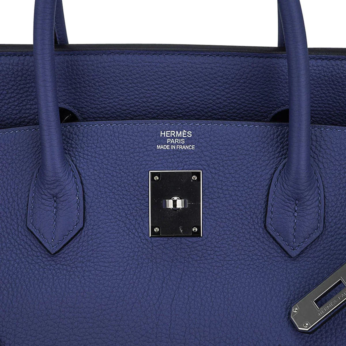 Limited Edition Birkin 40 Bag Blue de Prusse Togo Leather with Palladium Hardware