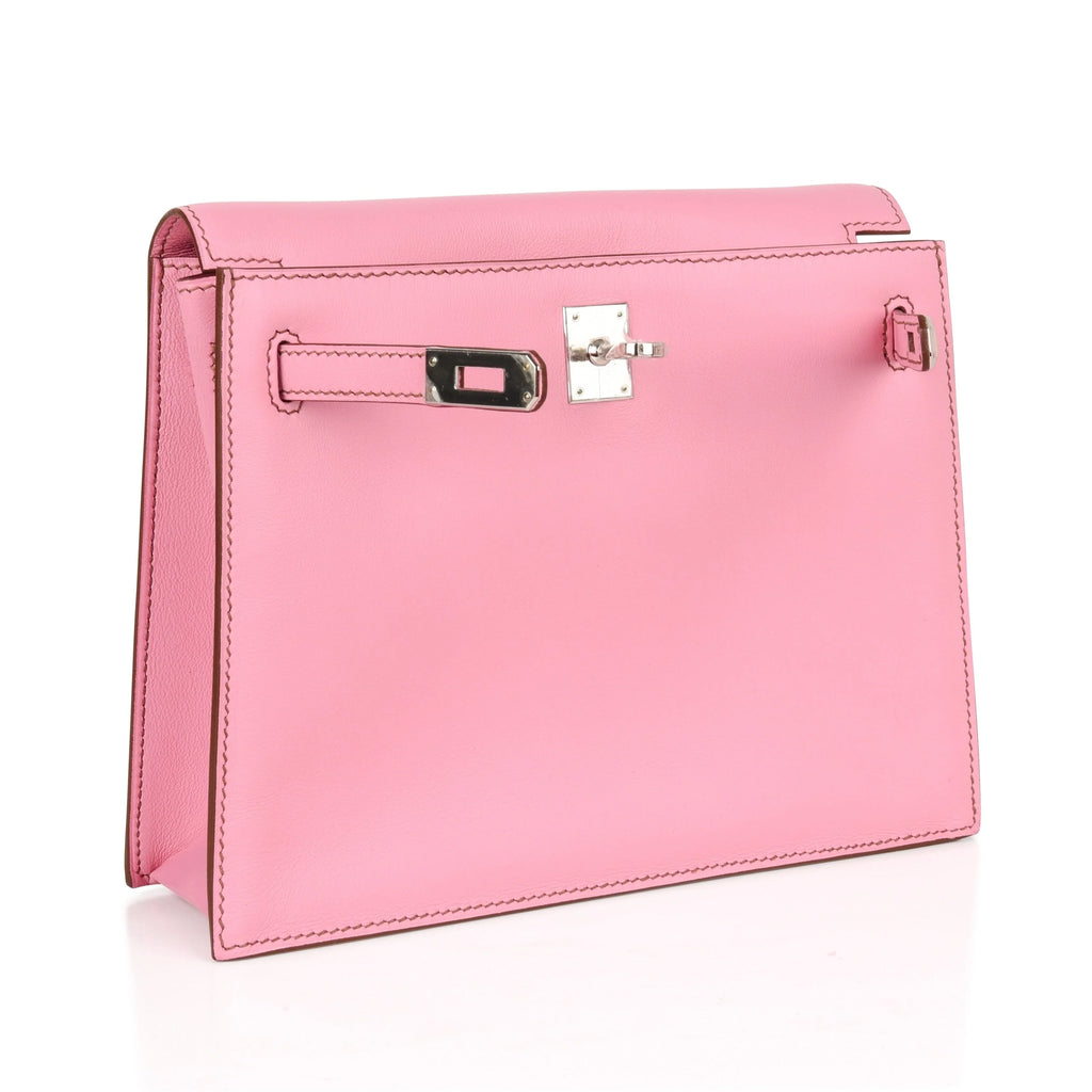 Kelly Danse Bag 5P Pink Swift Palladium