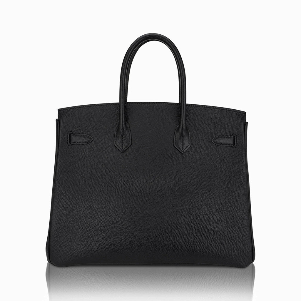 Birkin 35 Bag Black Epsom Leather with Gold Hardware