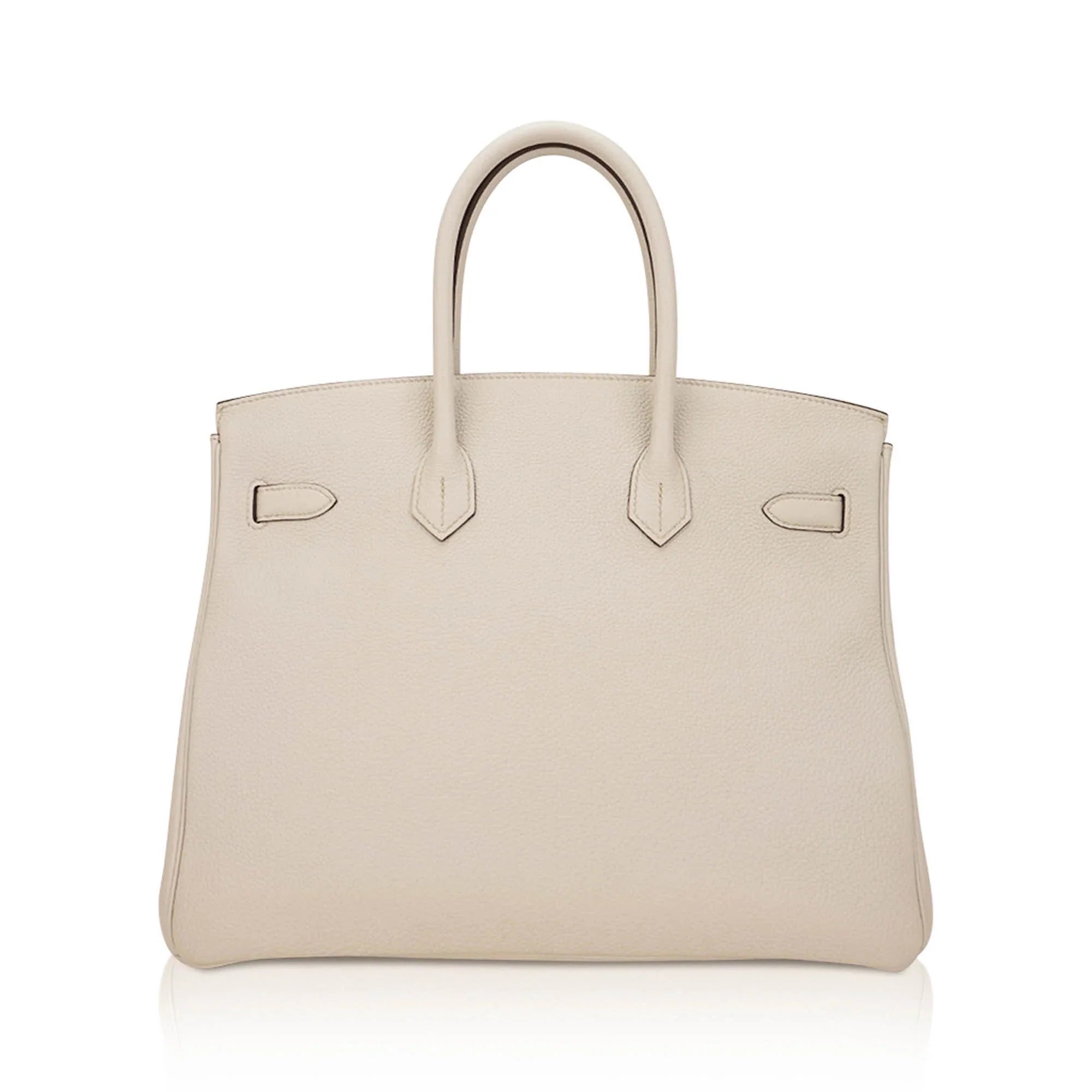 HSS Birkin 35 Trench and Corail Togo Leather Special Order Bag