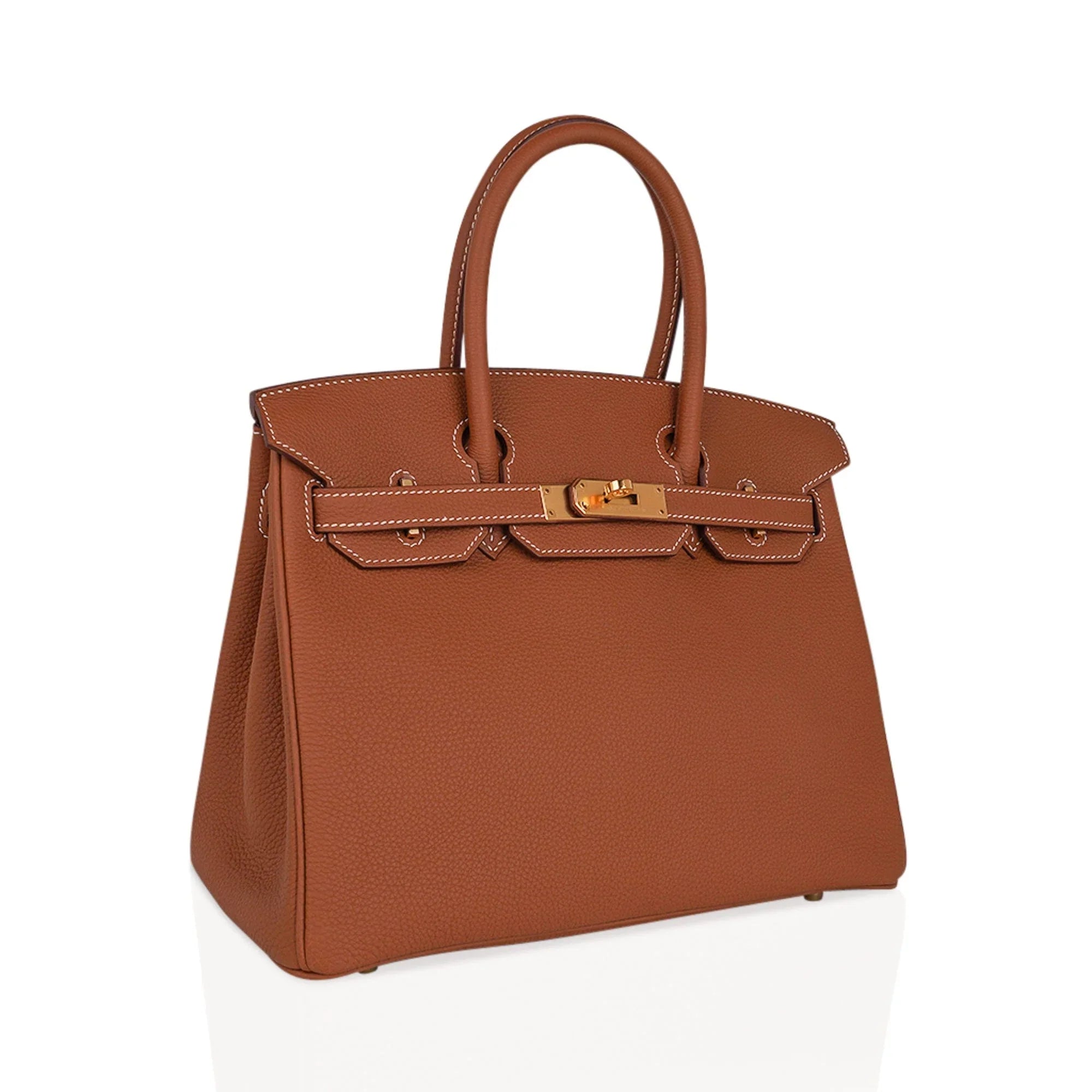 Birkin 30 Bag Gold Togo Leather Gold Hardware