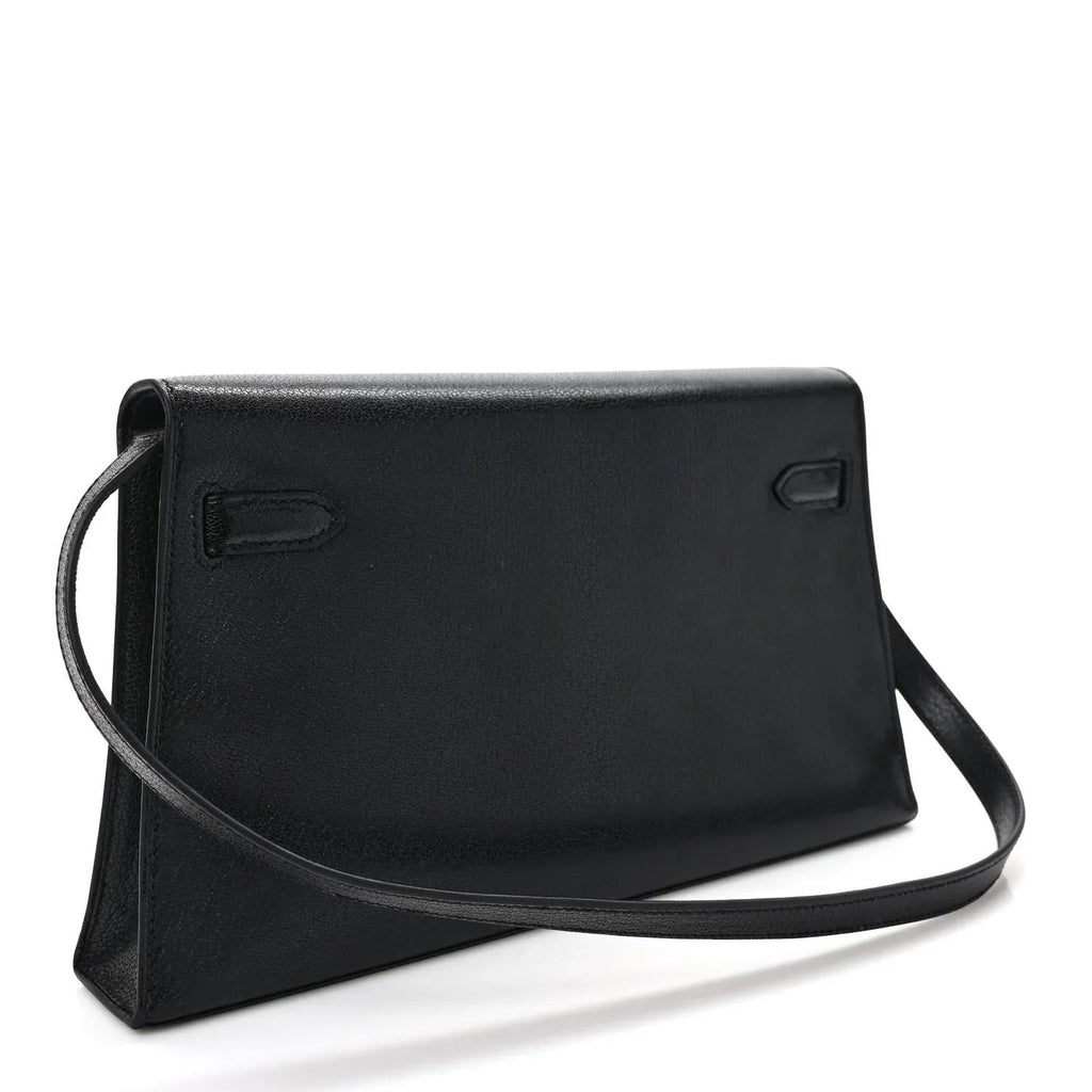 Kelly Elan Black Chevre Chamkila Palladium Hardware