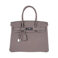 Birkin 30 Bag Gris Asphalte Togo Leather with Palladium Hardware