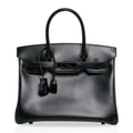 Birkin 30 Bag So Black Limited Edition Box Leather
