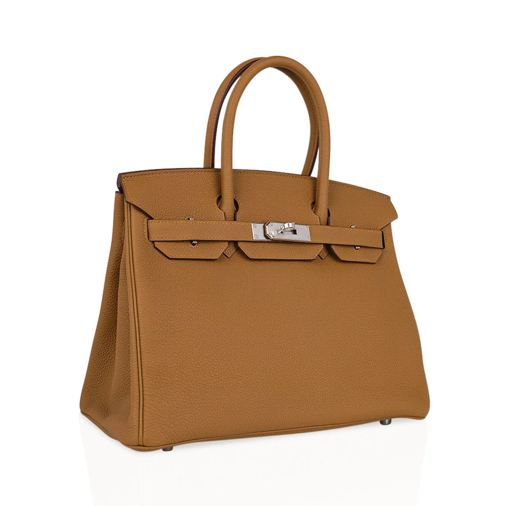 Birkin 30 Bag Bronze d’Or Togo Leather Palladium Hardware