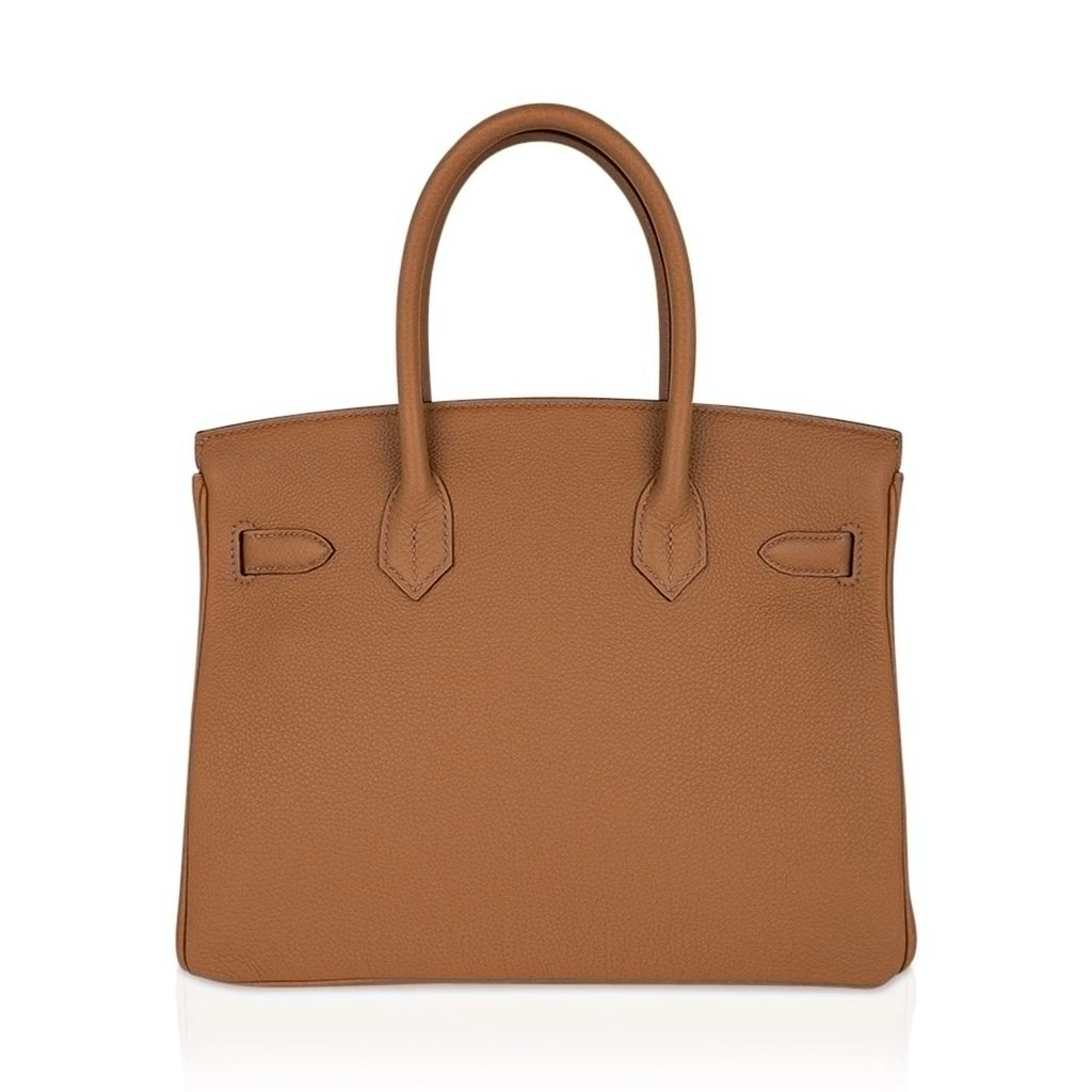 Birkin 30 Bag Biscuit Togo Leather with Palladium Hardware